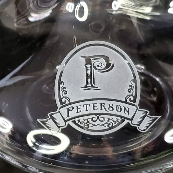 Peterson Ravenscroft Crystal Wine Decanter With Peterson Monogram Logo - Picture 2 of 13
